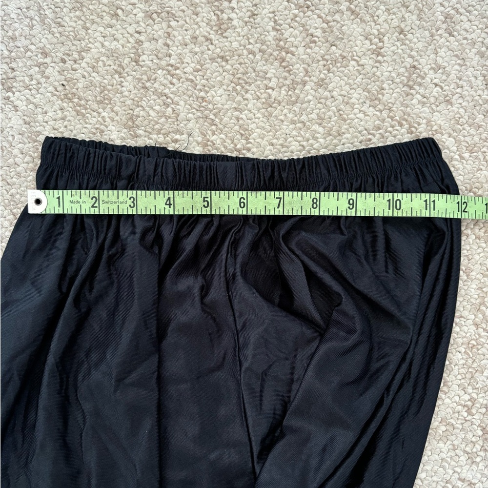 Black Anarkali with Floral Chunni and Pajami - Picture 15 of 16